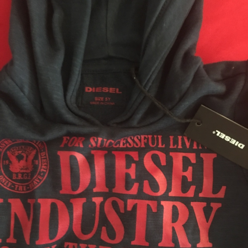 COPY - Authentic Diesel blue set boy girl size 5 …